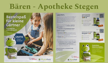 Phyto - Aktion in der B&auml;ren - Apotheke Stegen